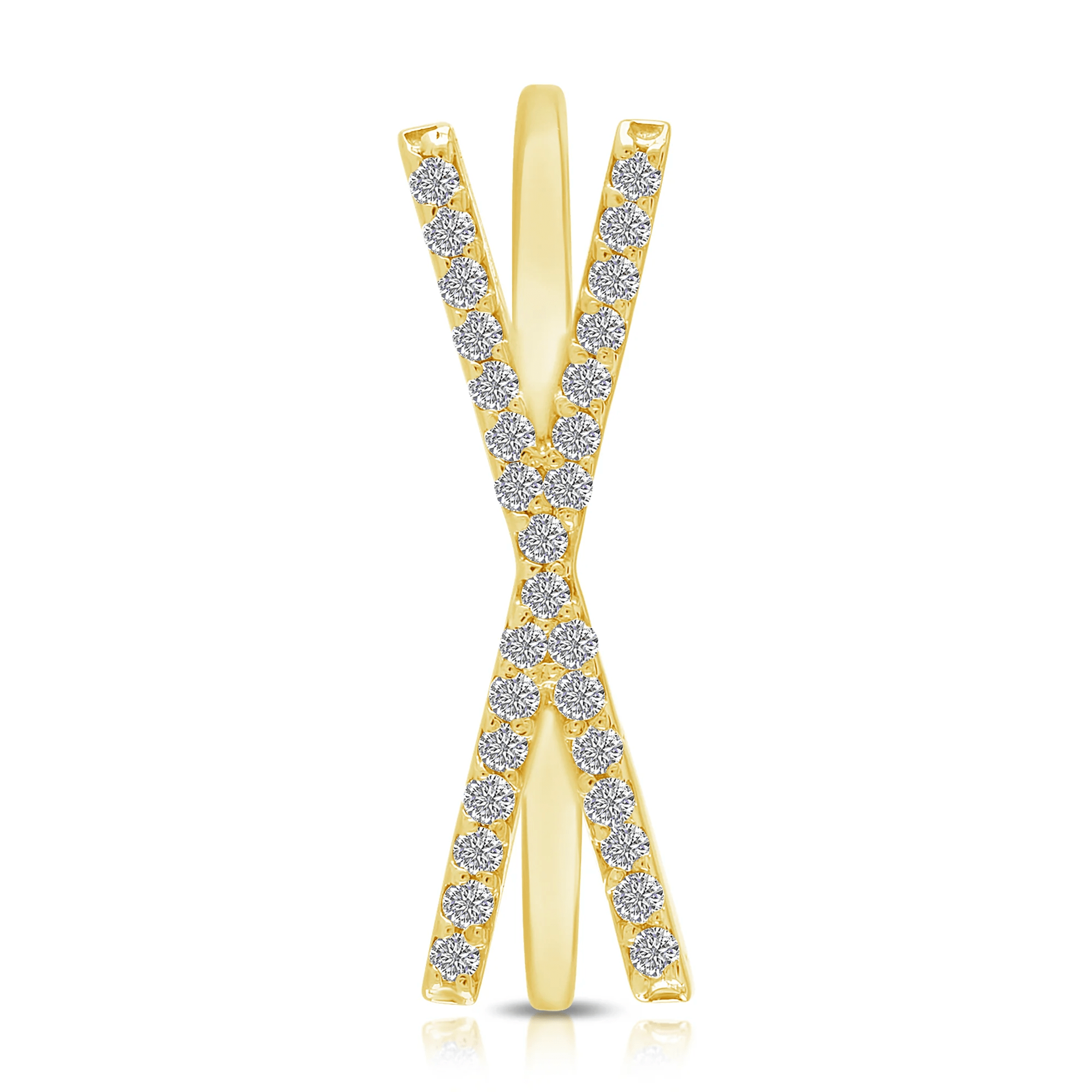 Letter Rings - Diamond - Detour Boutiques