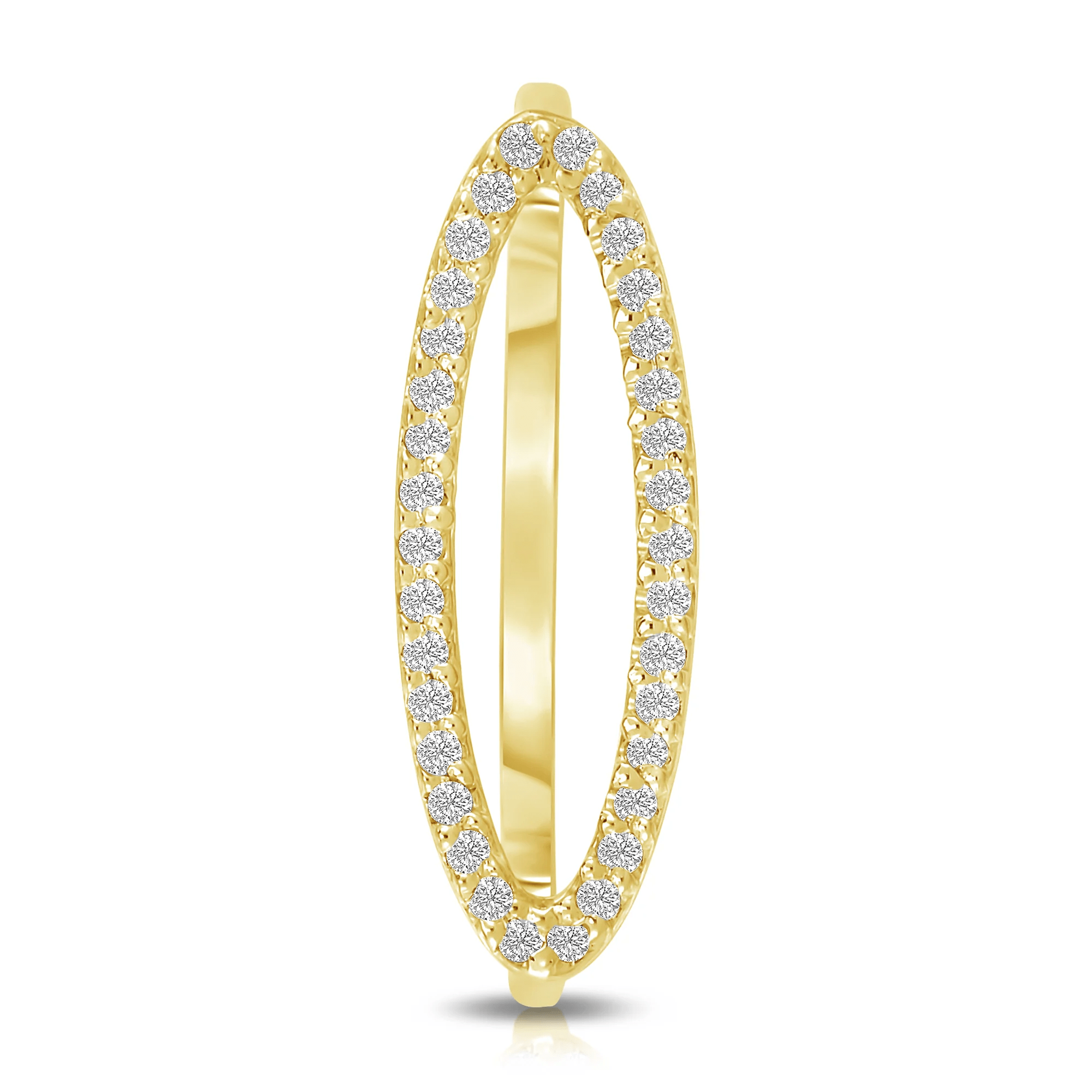 Letter Rings - Diamond - Detour Boutiques
