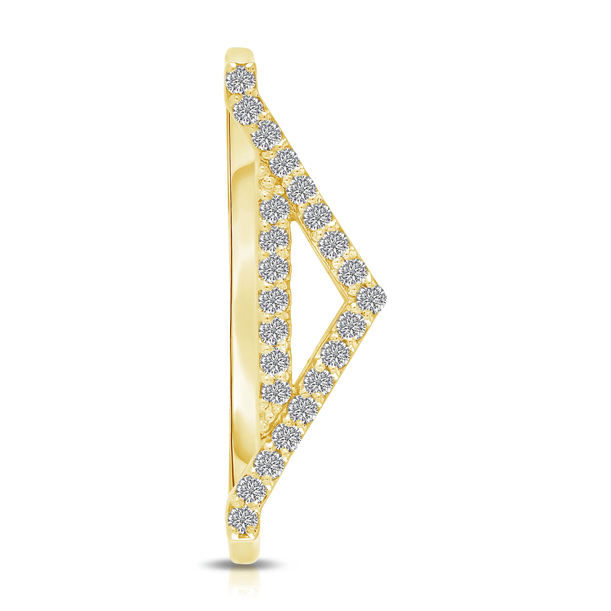 Letter Rings - Diamond - Detour Boutiques