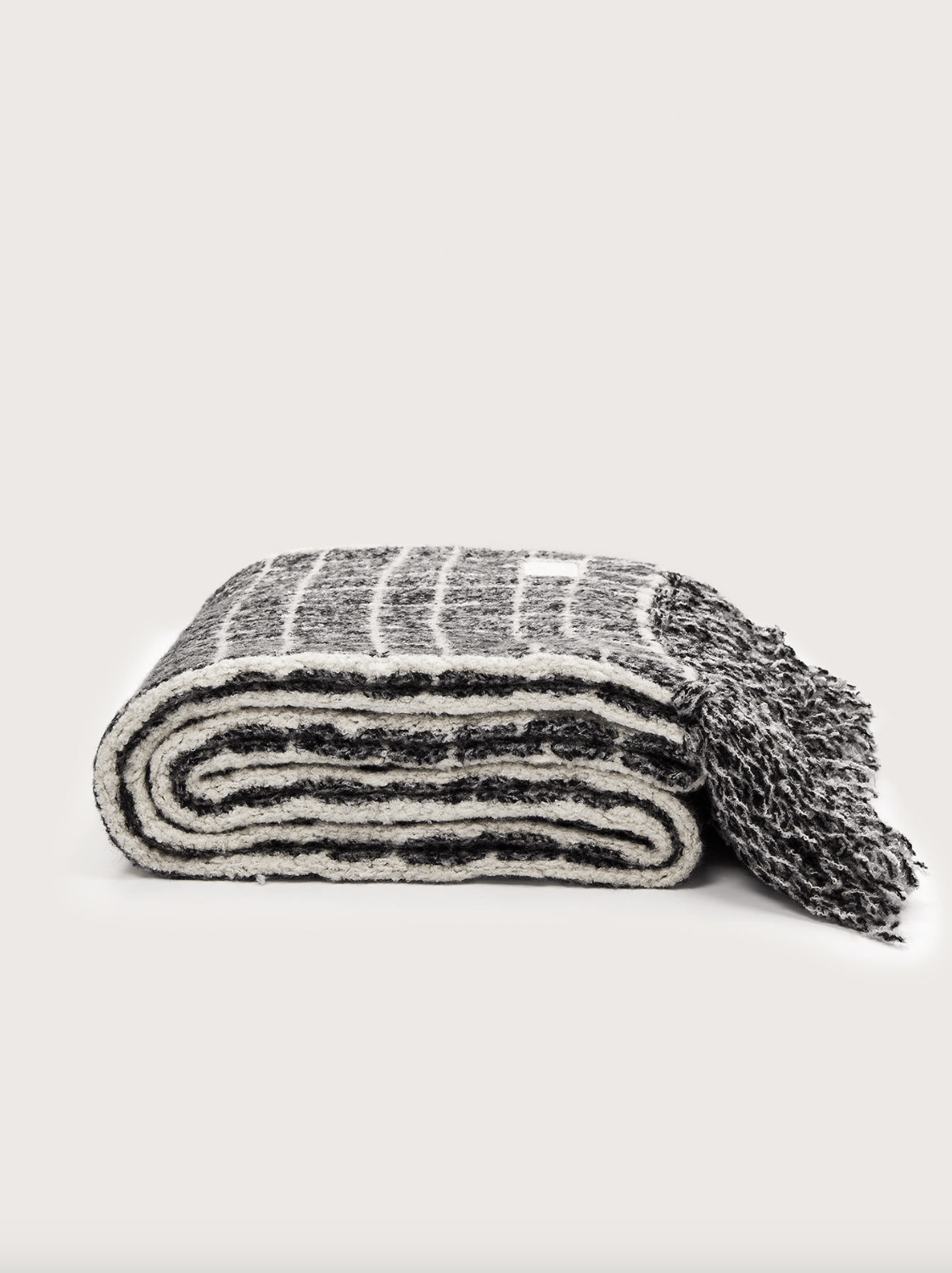 Lindsey Check Knit Scarf - Detour Boutiques