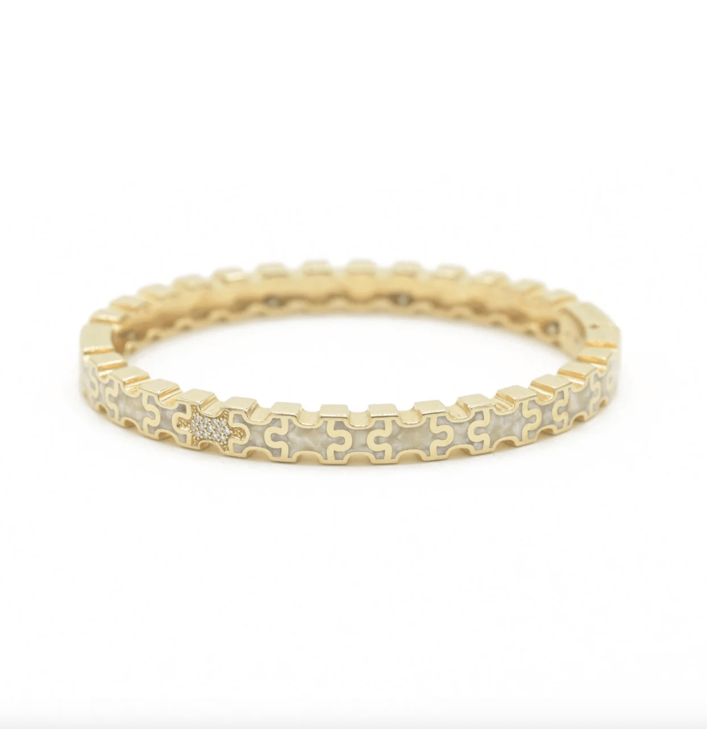 Linked in Love Pearl Bracelet - Detour Boutiques