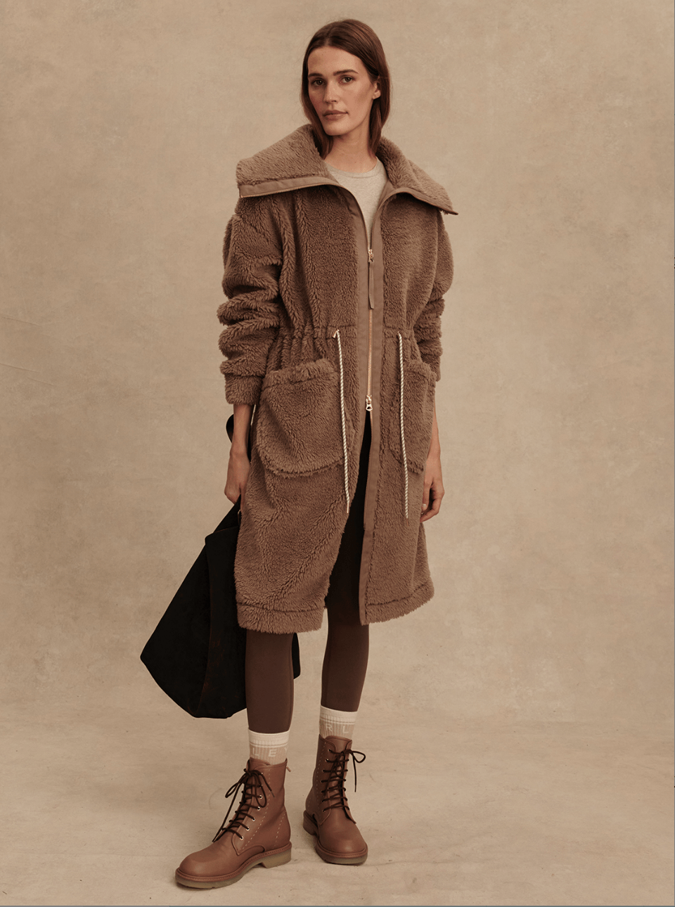 Logan Sherpa Coat - Detour Boutiques