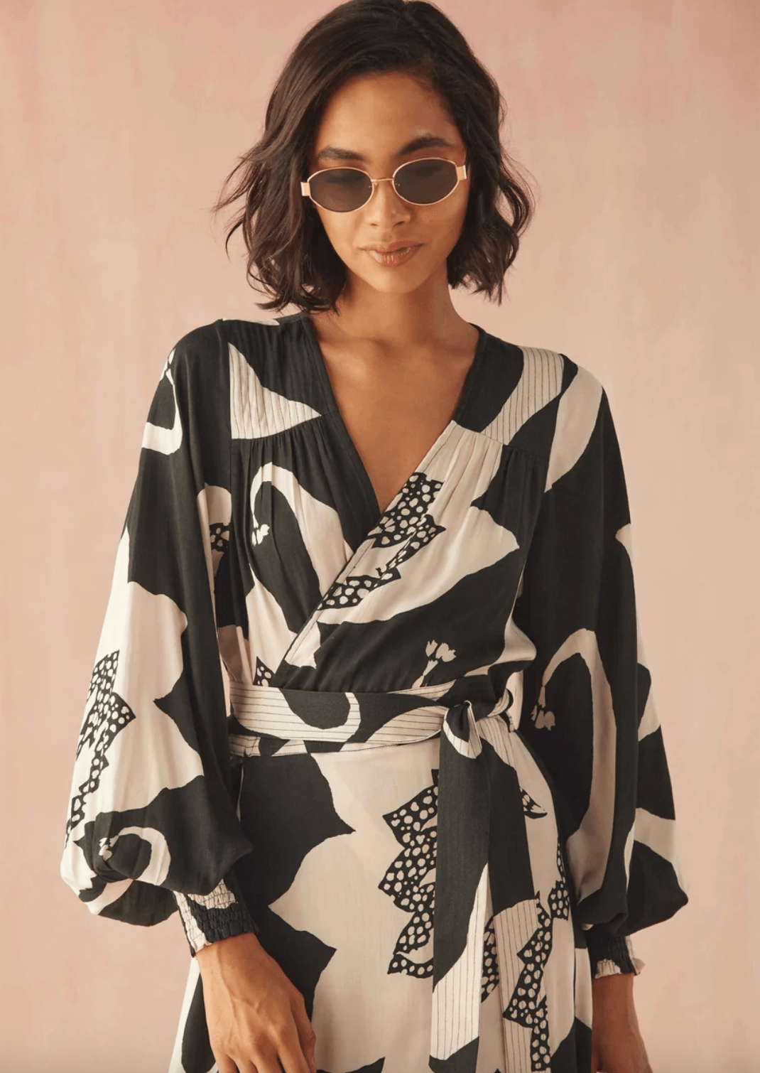 Lorelei Wrap Dress - Detour Boutiques