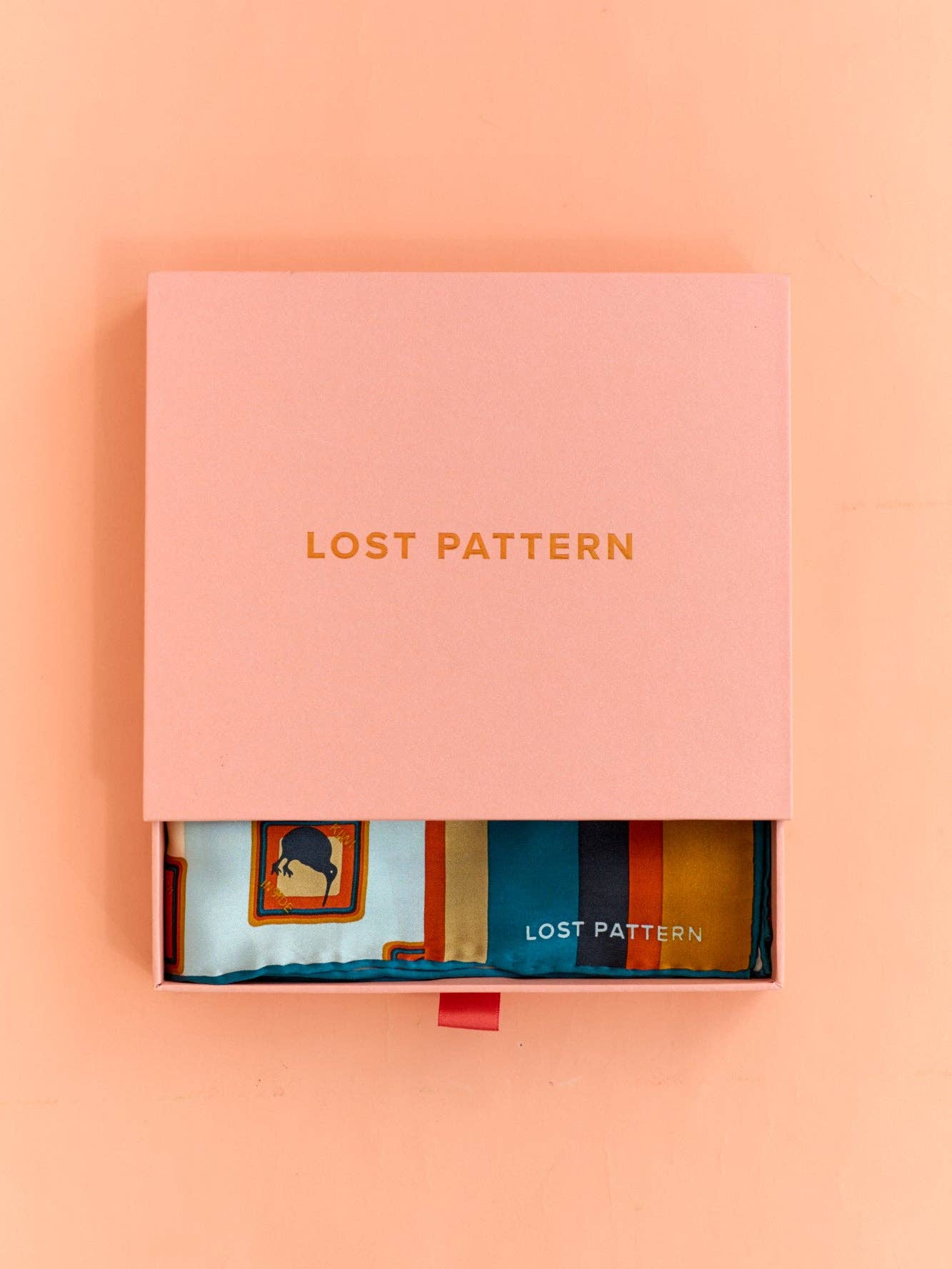 Lost Pattern NYC - "Kiwi" Silk Bandana - Detour Boutiques