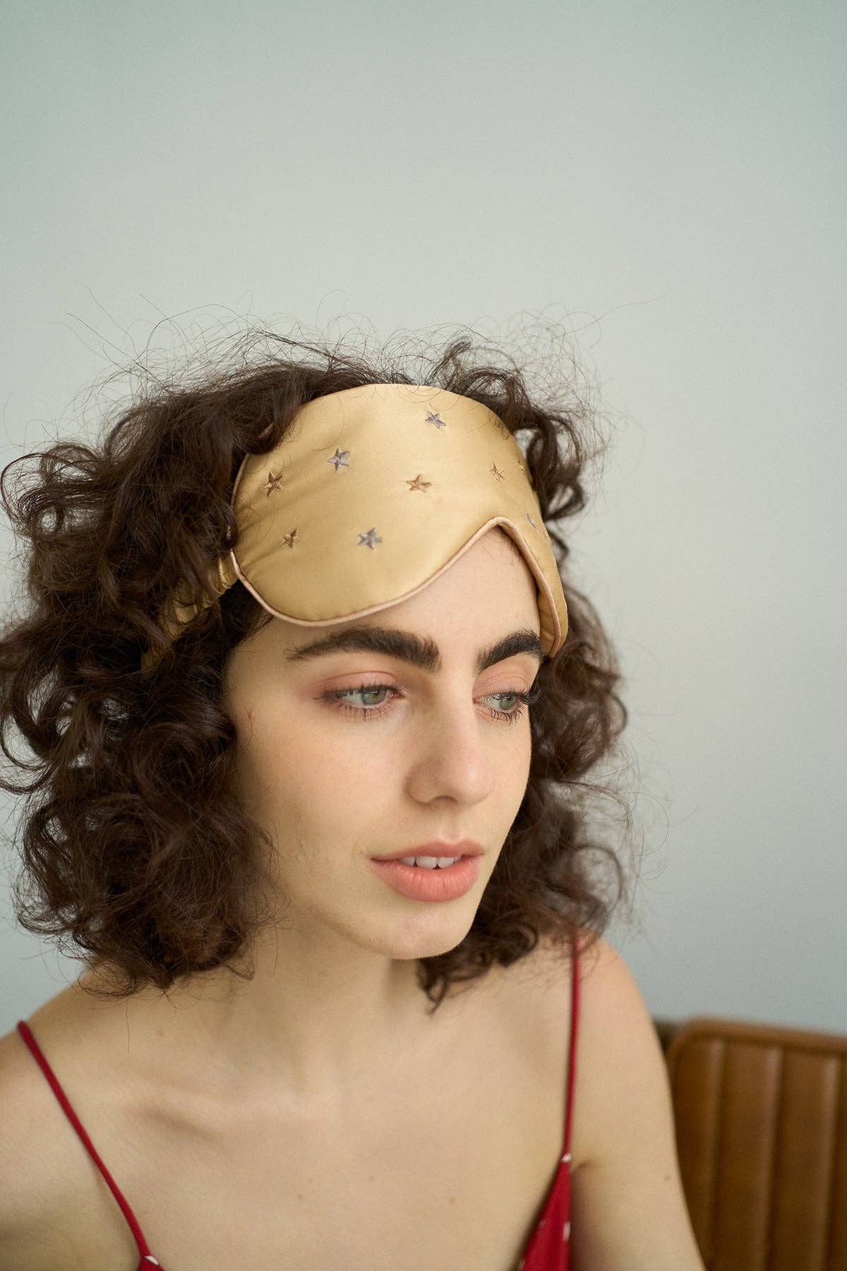 Lost Pattern NYC - “Starry Night” Silk Sleep Eye Mask - Detour Boutiques