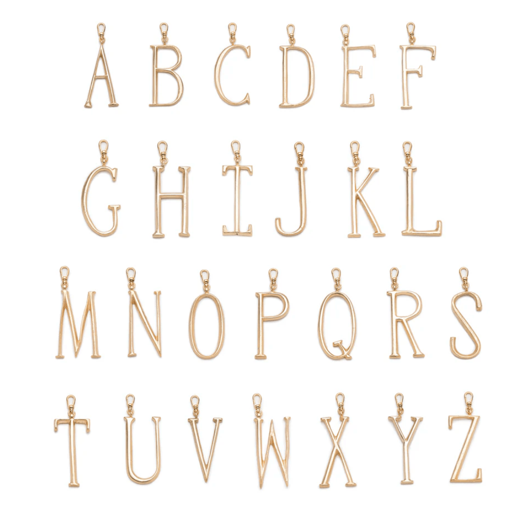 Lulu Frost - Large Plaza Letters/Numbers - Detour Boutiques