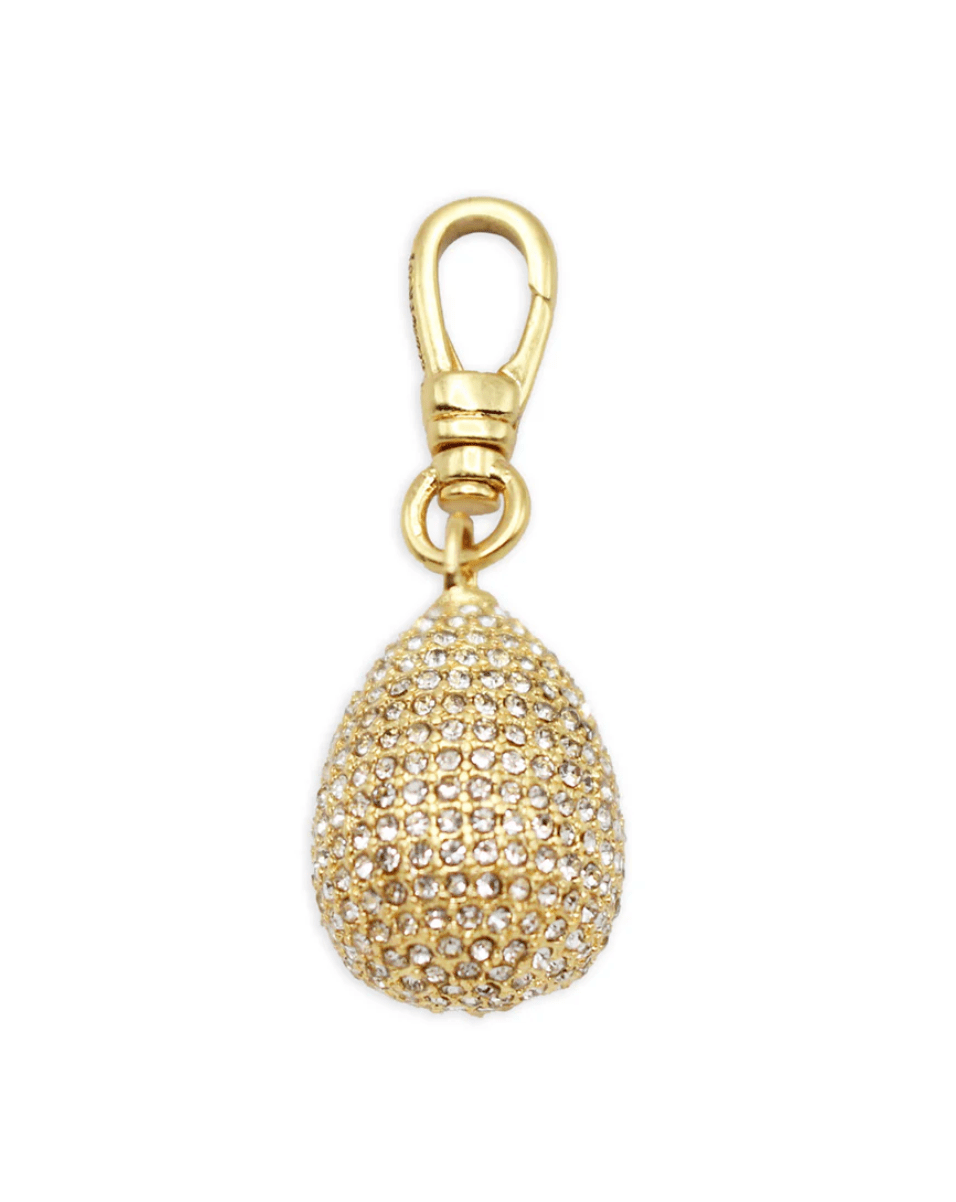 Lulu Frost - Pave Crystal Egg Charms - Detour Boutiques