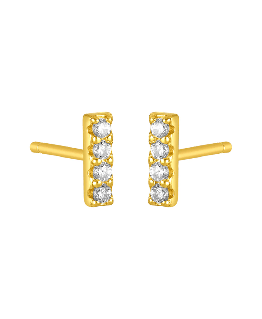 MAEDA BAR STUDS GOLD - Detour Boutiques