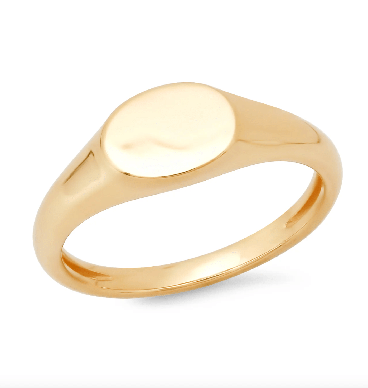 Mini Gold Signet Ring - Detour Boutiques