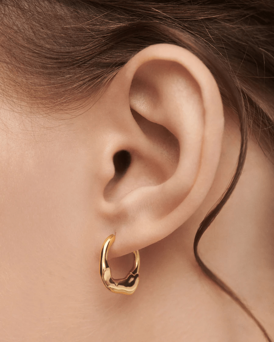 Mini Magma Hoops - Detour Boutiques