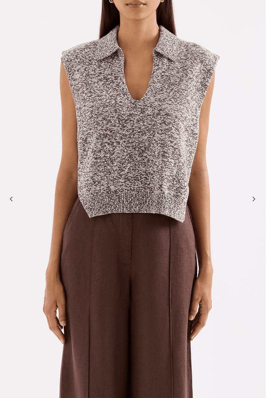 Mio Knit Vest - Detour Boutiques
