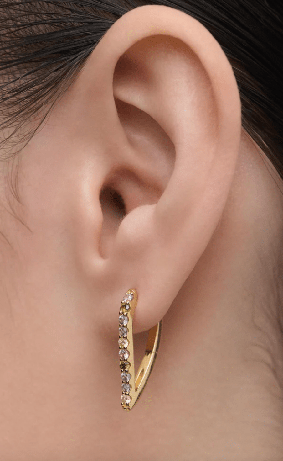 Multicolor Gloss Hoops - Detour Boutiques