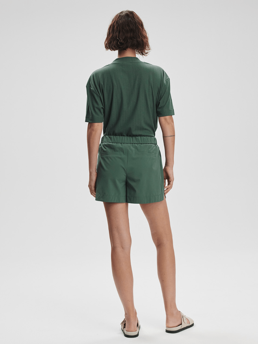 Nila Mid - Rise Shorts - Detour Boutiques