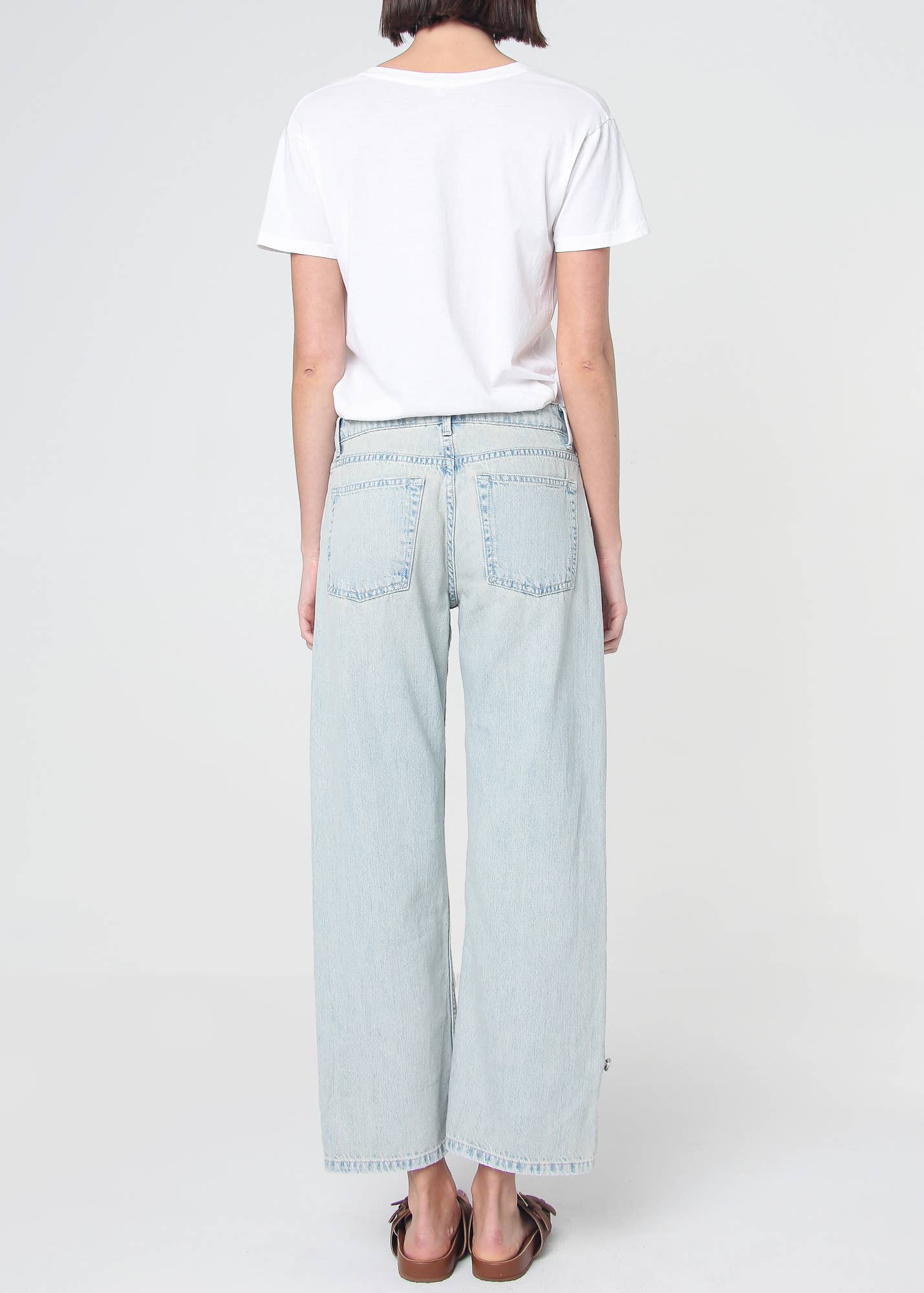 Nina Fold Up Straight Fit Jeans - Detour Boutiques