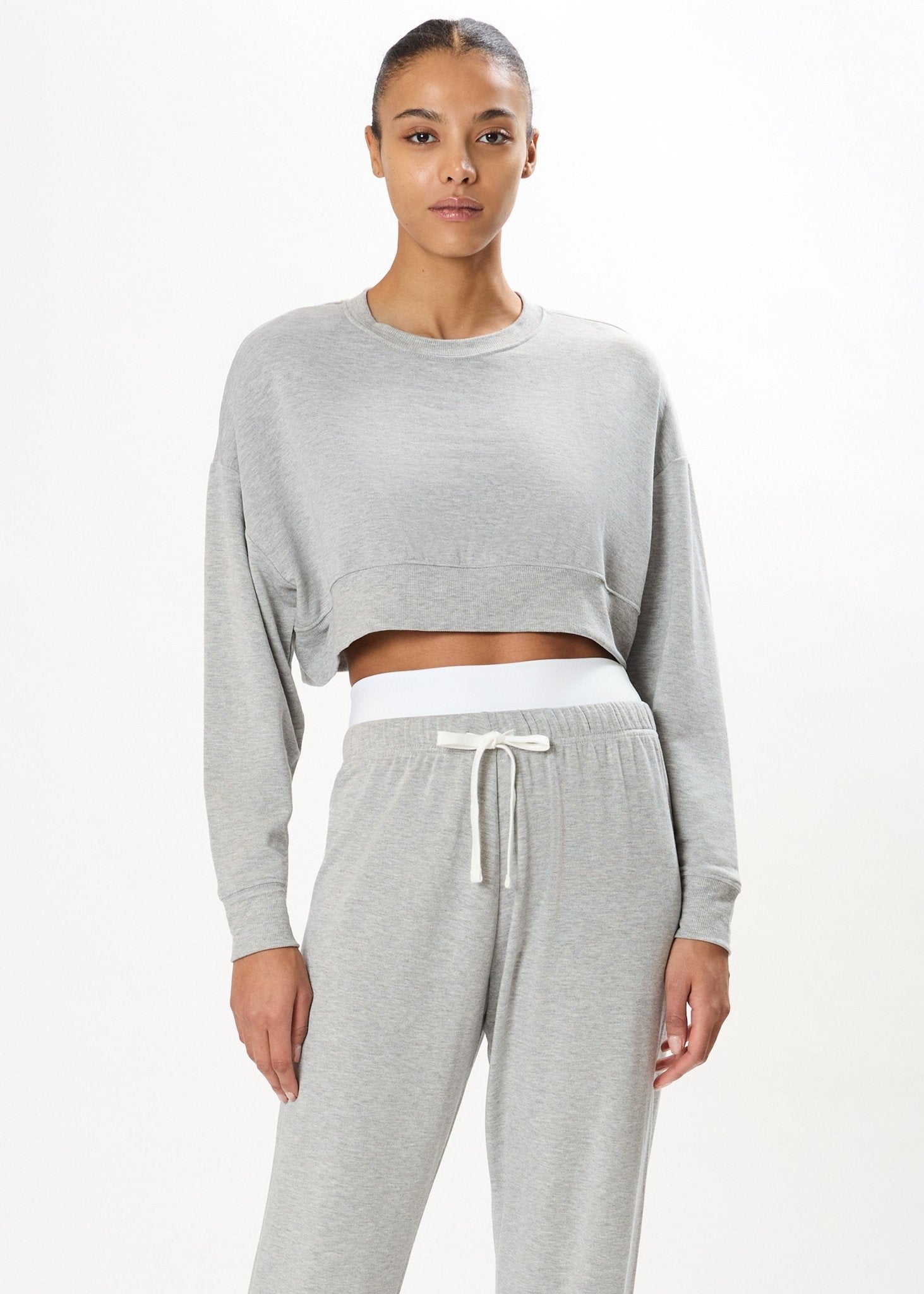 NOAH FLEECE CROP SWEATSHIRT - Detour Boutiques