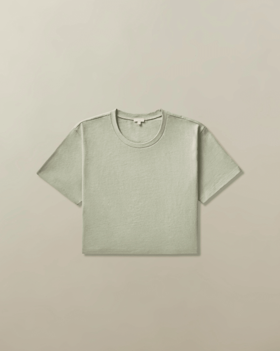 Nya Cropped Cotton Tee - Detour Boutiques