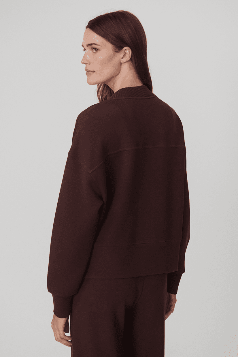 Olwen Button Front Sweat - Detour Boutiques
