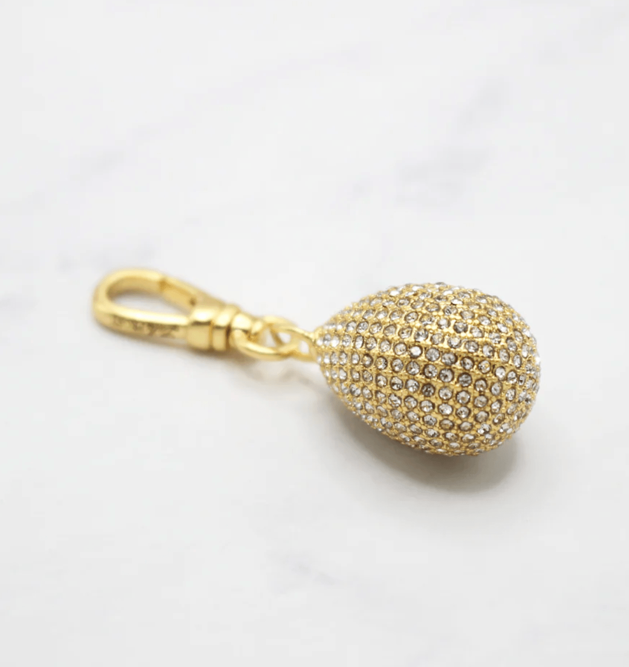 Pavé Crystal Egg Charm - Detour Boutiques