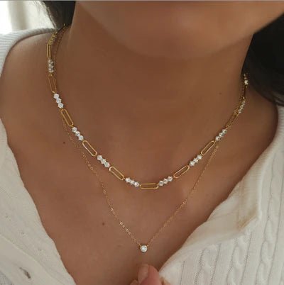 Petite Soleil Necklace - Detour Boutiques