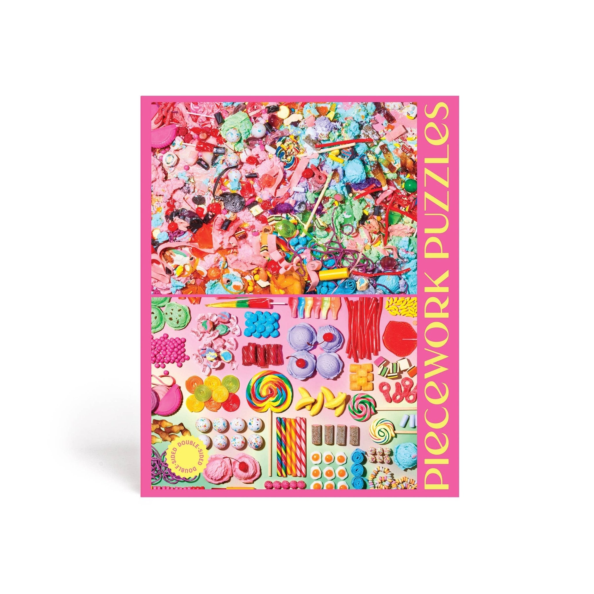 Piecework Puzzles - Sugar & Spice - Double Sided 1000 Piece Puzzle - Detour Boutiques