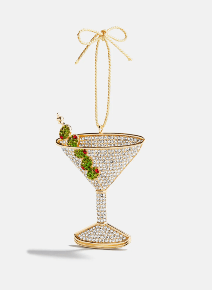 Pitted And Poured Martini Ornament - Detour Boutiques