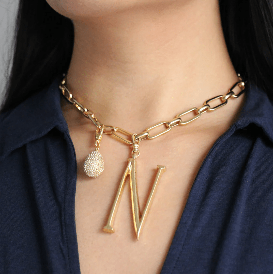 Plaza Mama Link Necklace Base - Detour Boutiques