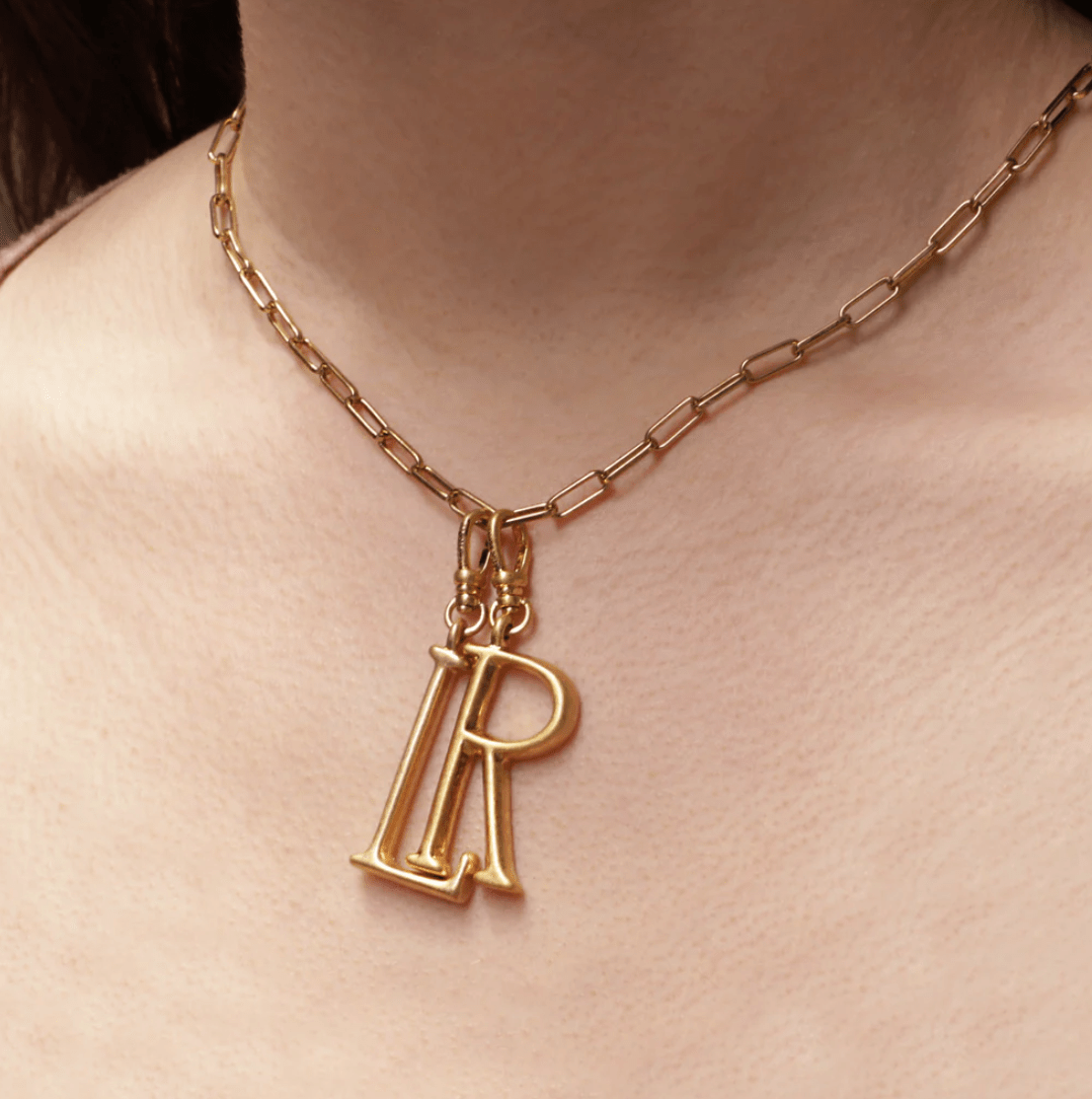 Plaza Rectangle Short Link Necklace Base - Detour Boutiques