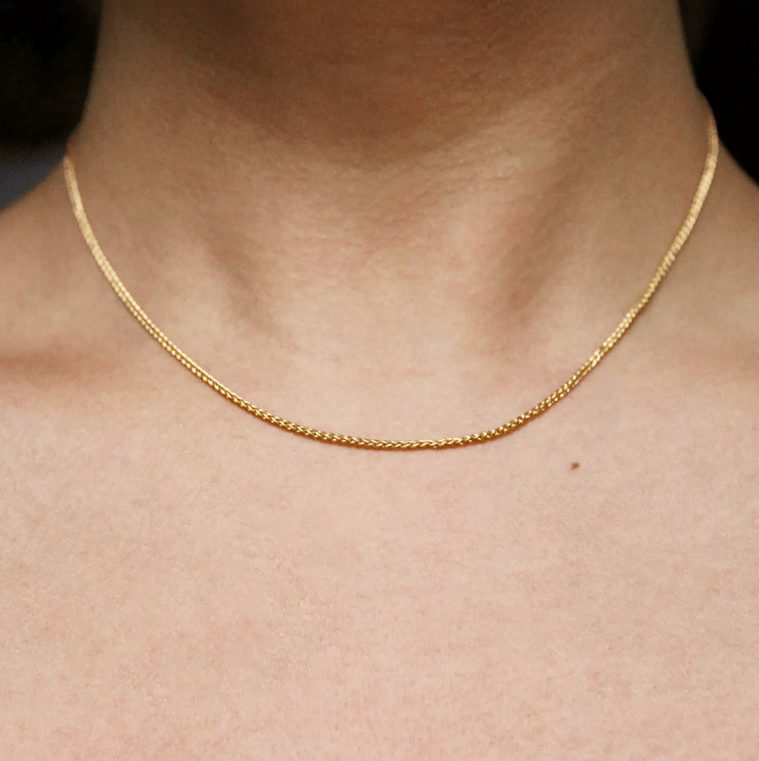 Plaza Wheat Chain Necklace Base - Detour Boutiques