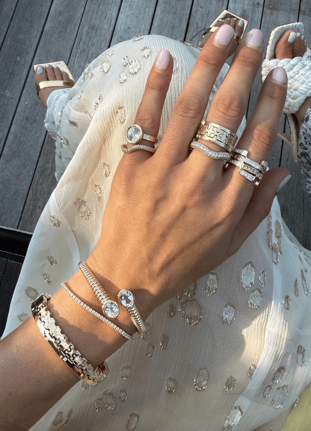 Puzzle Promise Ring - Detour Boutiques