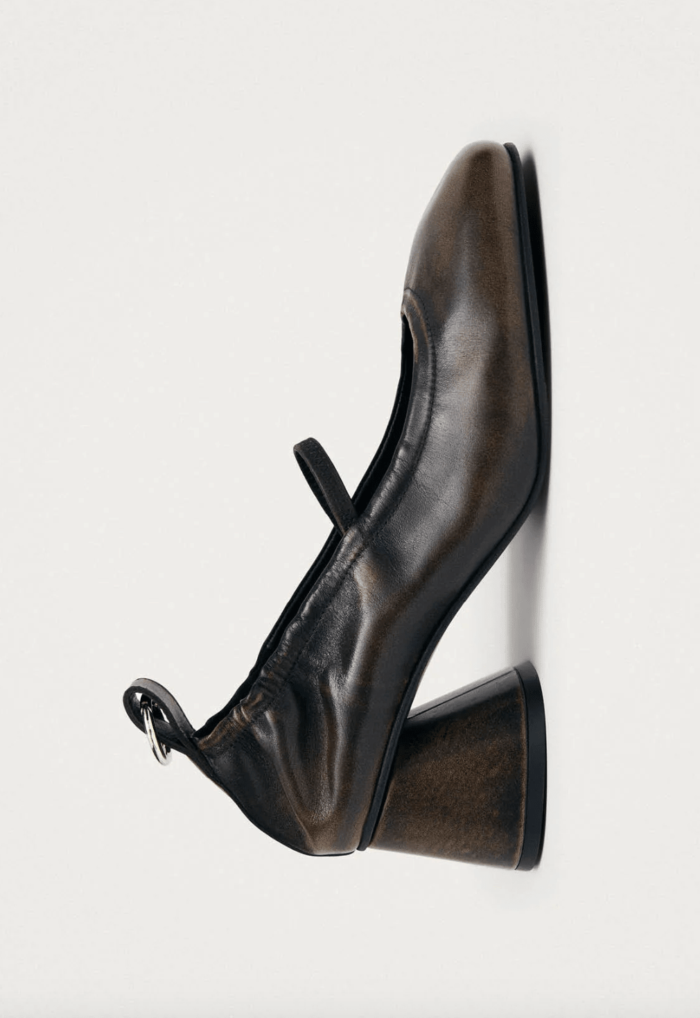 Rhiane Vintage Effect Brown Leather - Detour Boutiques