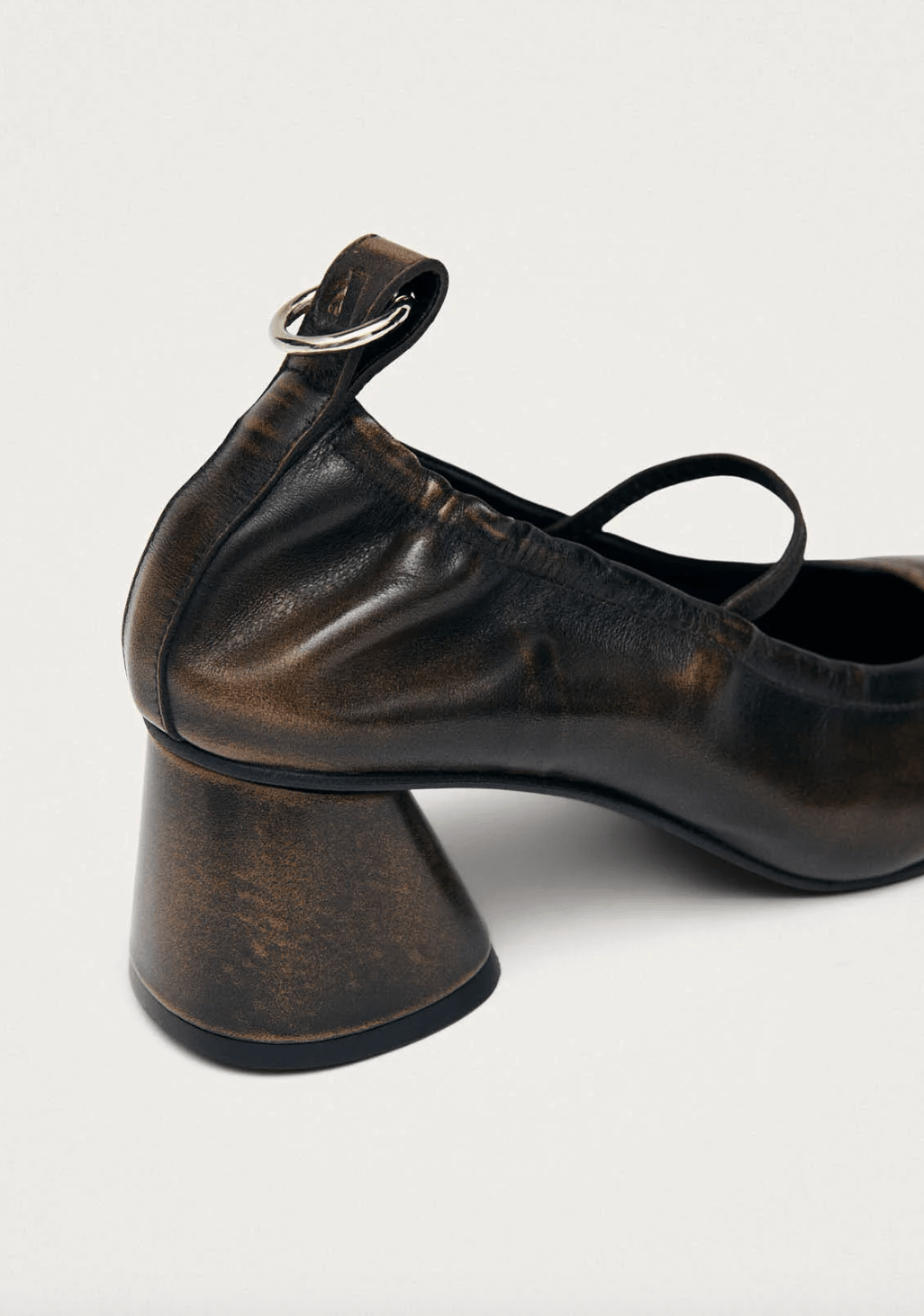 Rhiane Vintage Effect Brown Leather - Detour Boutiques