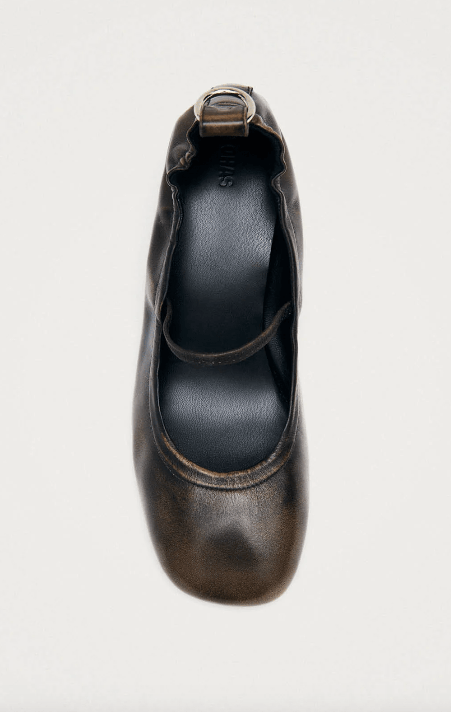 Rhiane Vintage Effect Brown Leather - Detour Boutiques