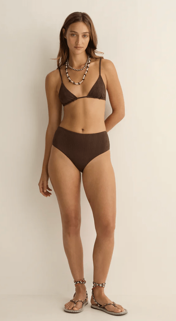 Rita Swim Top - Solstice Truffle - Detour Boutiques