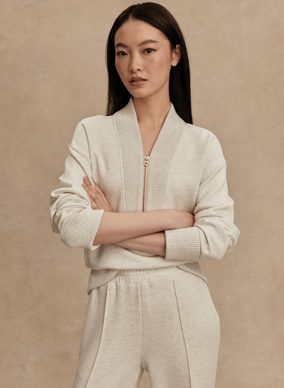Sally Half Zip Sweat - Detour Boutiques
