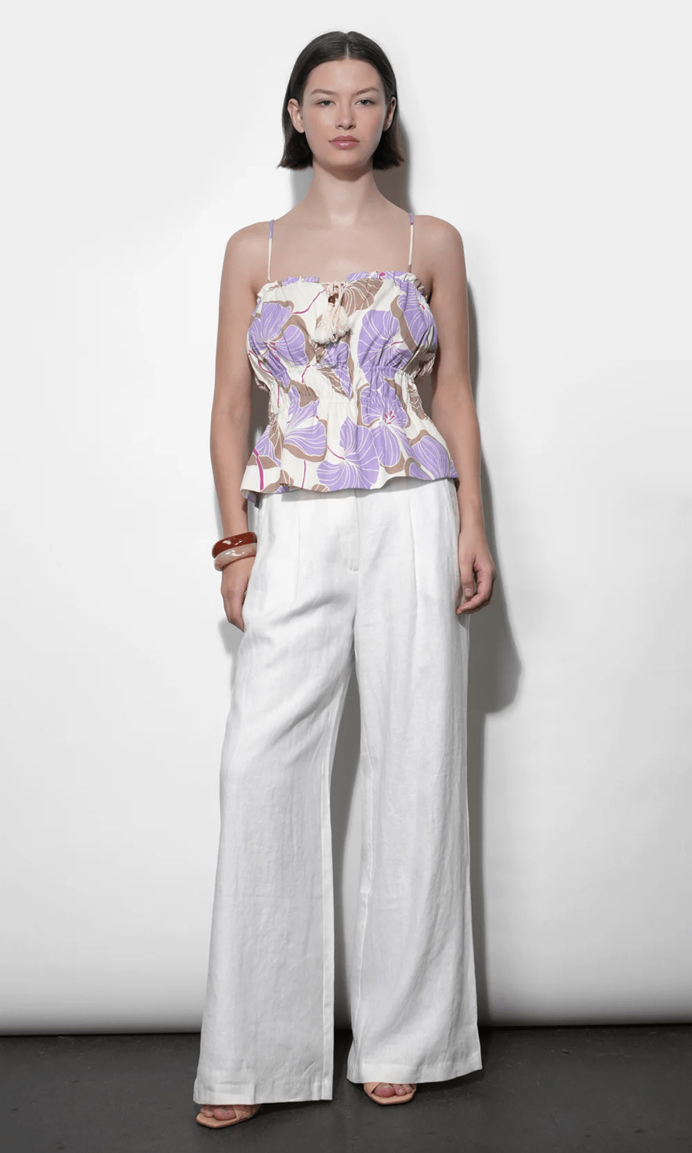 Savannah Wide Leg Linen Pant - Detour Boutiques