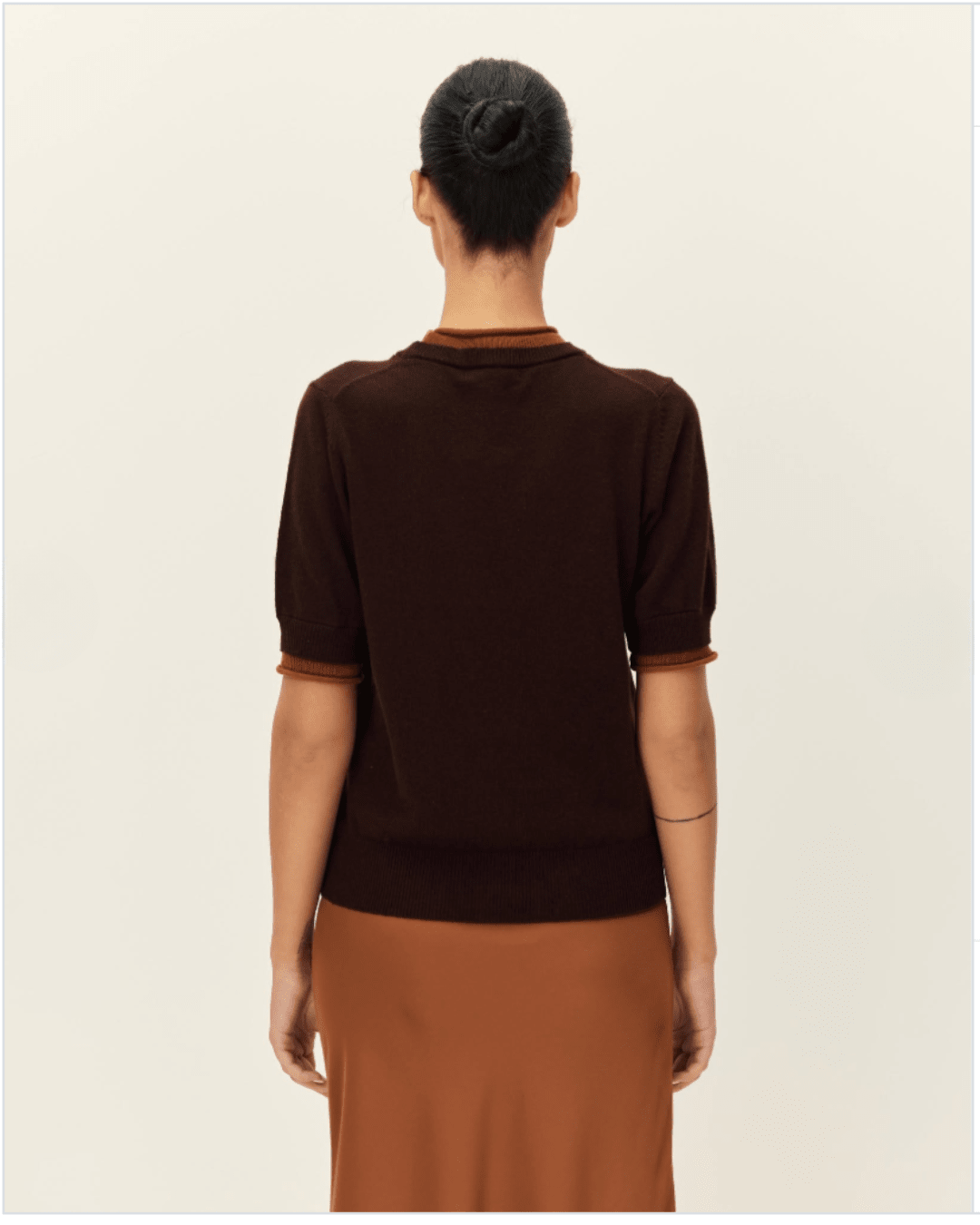 Sloane Contrast Crewneck Sweater - Detour Boutiques