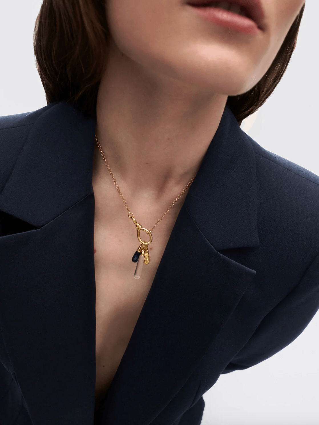 Sodalite Drop Pendant - Detour Boutiques