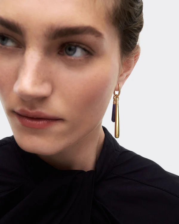 Sodalite Large Drop Pendant - Detour Boutiques