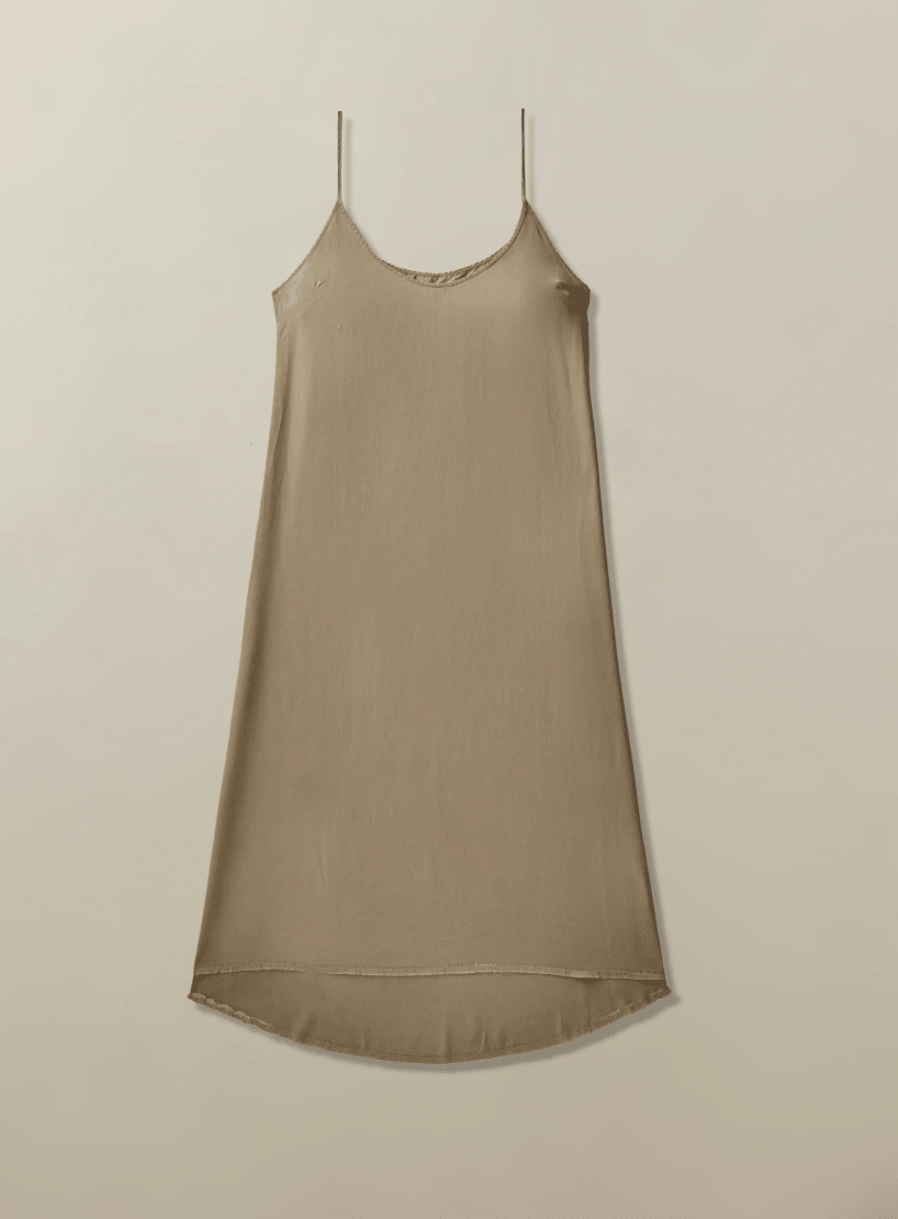 Sonya Slip Dress in Lyocell - Detour Boutiques