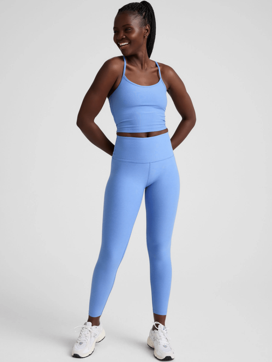 Spacedye Slim Racerback Cropped Tank - Detour Boutiques