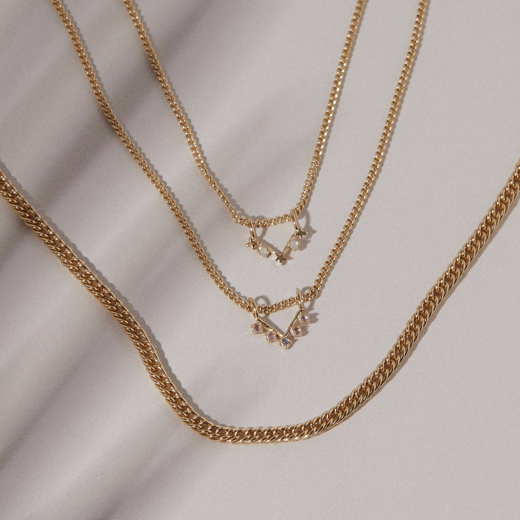 Studio Grun - Slither Necklace in Gold - Detour Boutiques