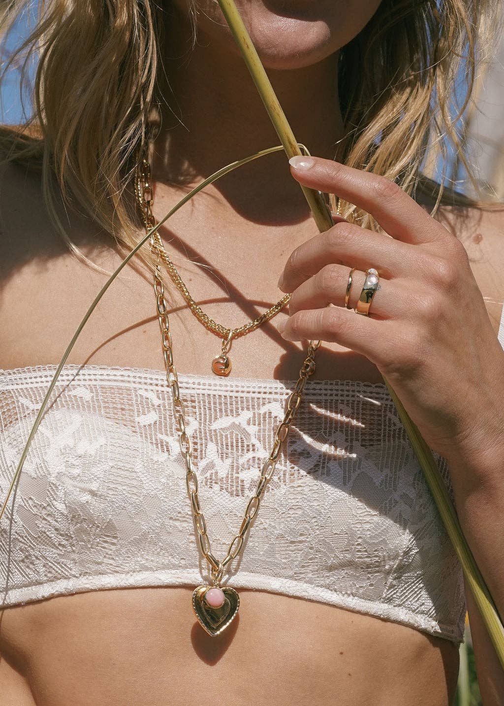 Studio Grun - Slither Necklace in Gold - Detour Boutiques
