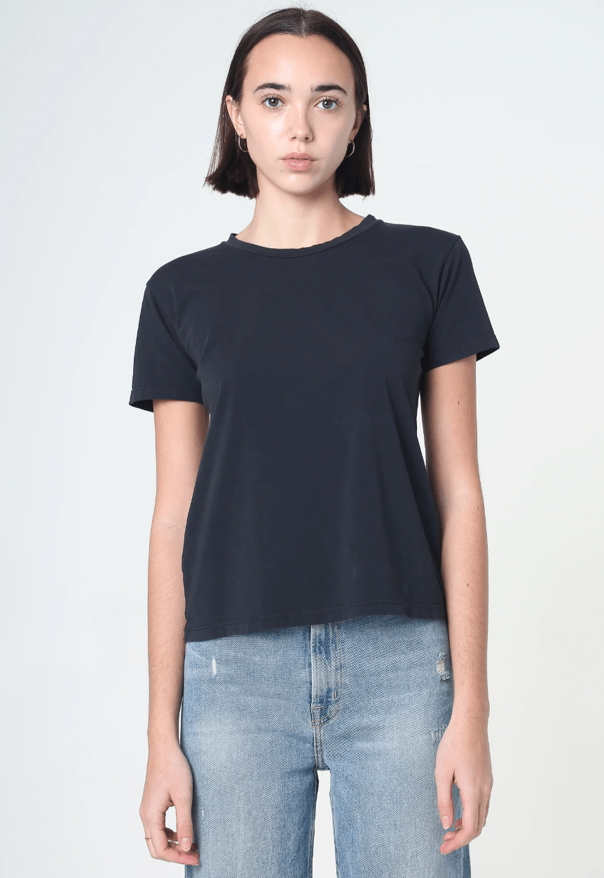 Supima Cotton Crew Neck Tee - Detour Boutiques