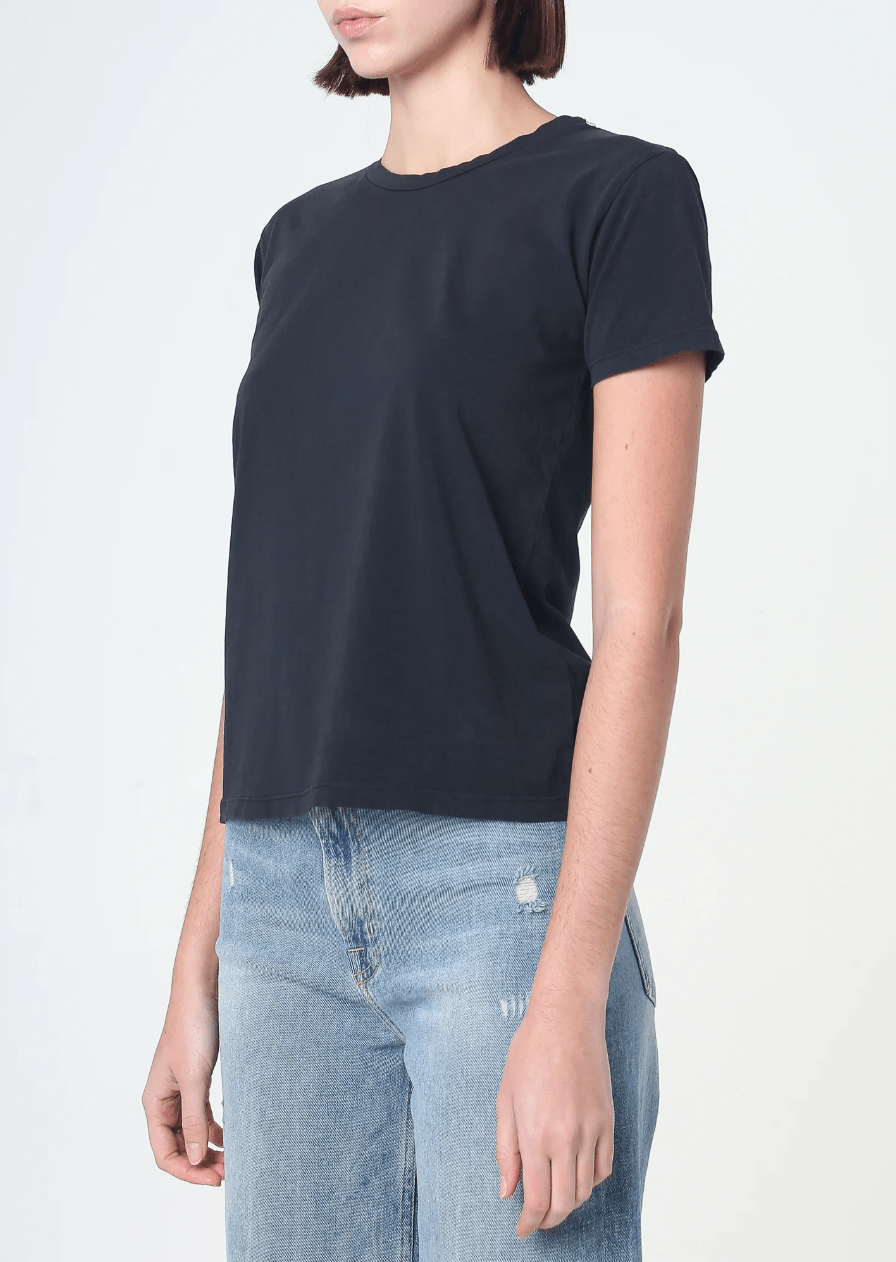 Supima Cotton Crew Neck Tee - Detour Boutiques