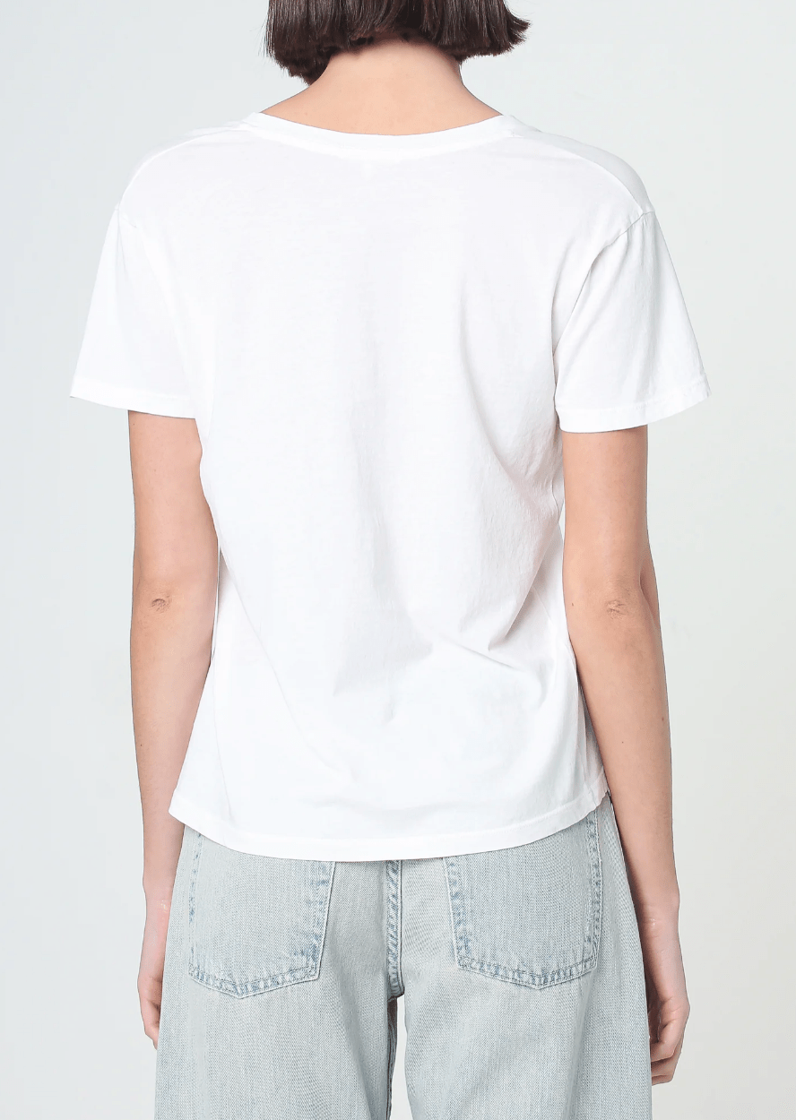 Supima Cotton Deep V Neck Tee - Detour Boutiques