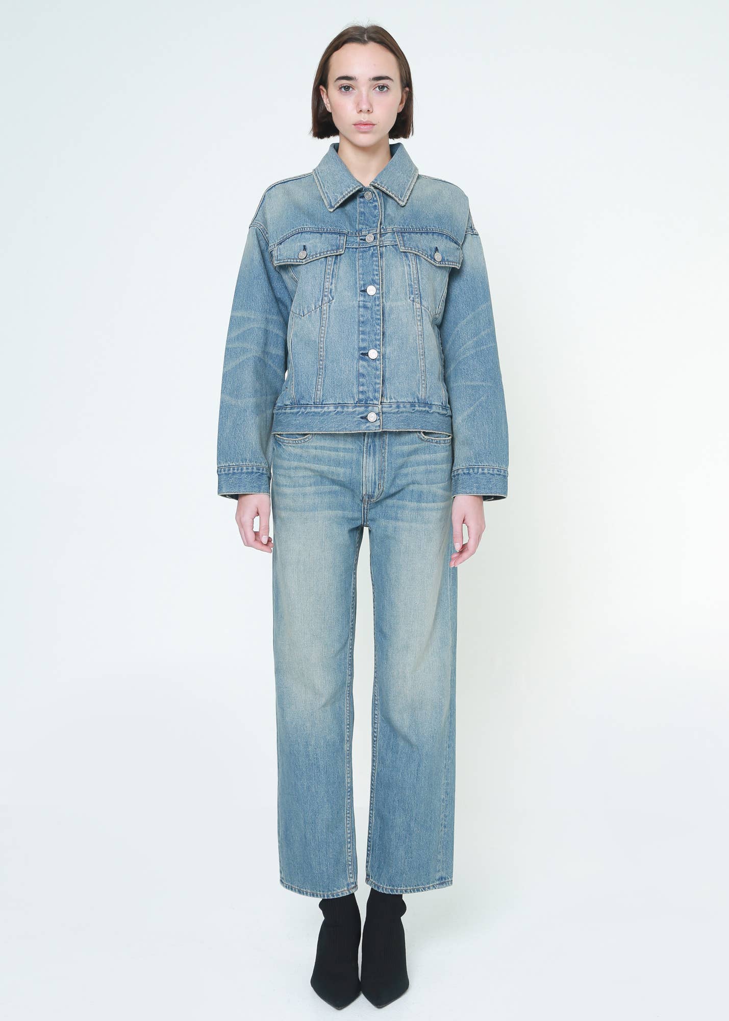 Taylor Boxy Straight Jeans - Detour Boutiques