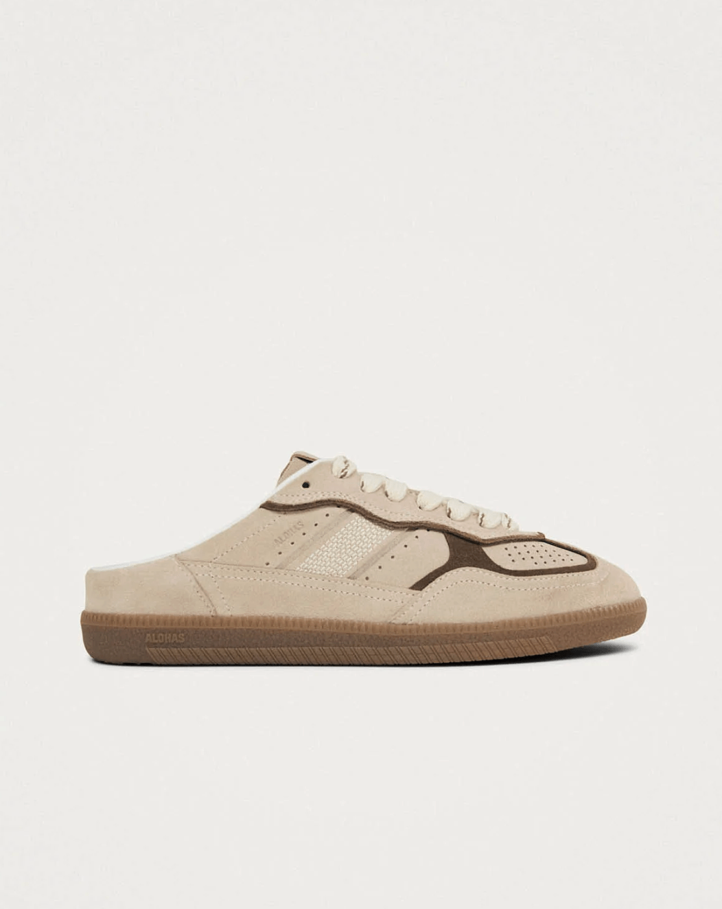 Tb.490 Mule Cream Leather Sneakers - Detour Boutiques