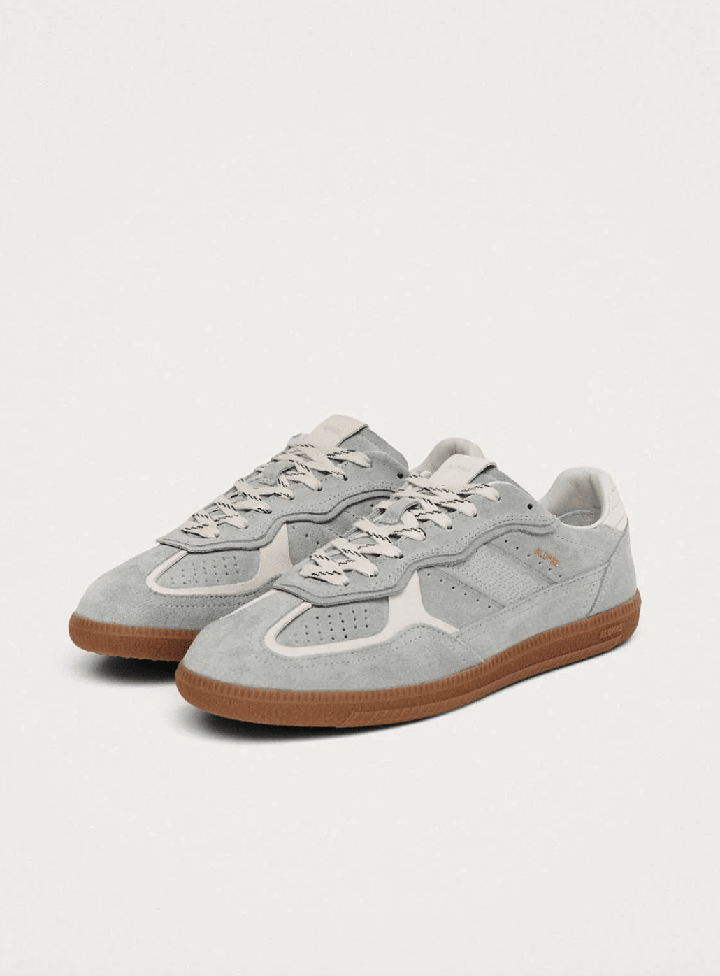 Tb.490 Rife Grey Leather Sneakers - Detour Boutiques