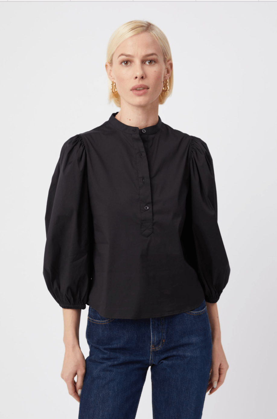 The Balloon Sleeve Shirt - Detour Boutiques
