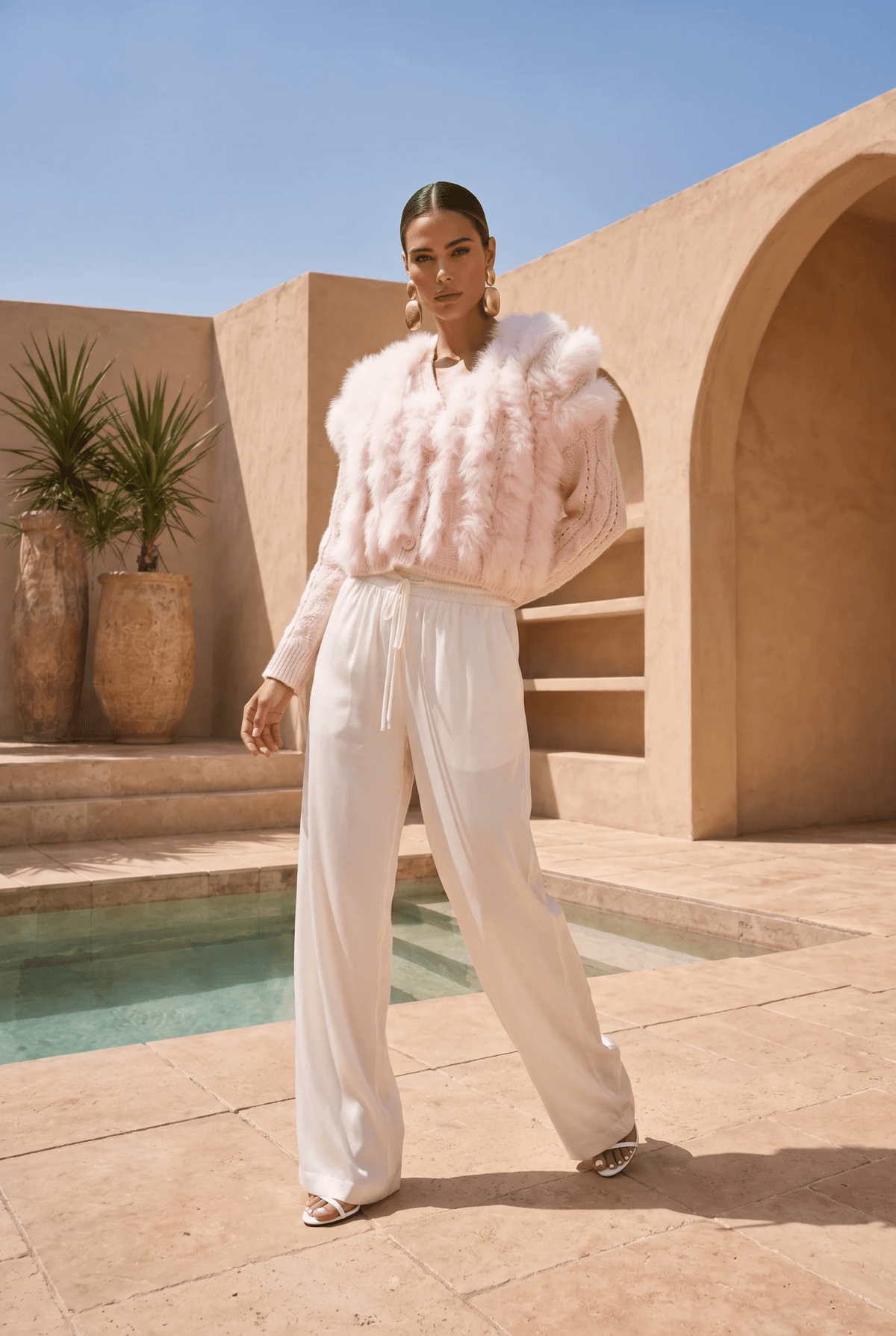 The Ever After Fur Cardigan - Detour Boutiques